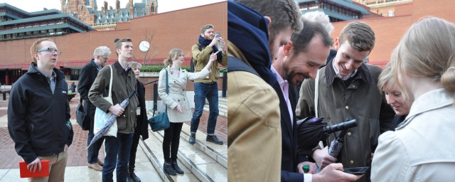MEX/15 field trip to explore proximity interactions at the British Library