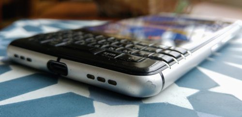 BlackBerry KEYone, with a year of scuffs, scrapes and real world usage
