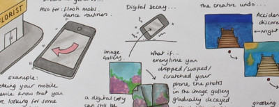 Inspiring new forms of creative expression through mobile devices