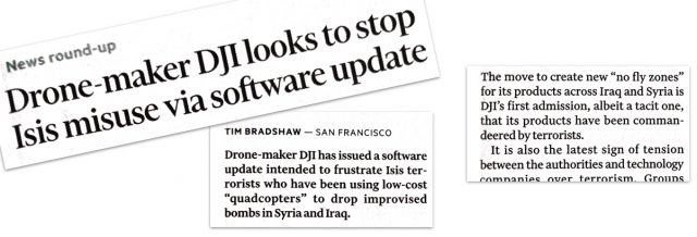 Drone headlines