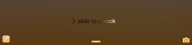 Apple Handoff and Continuity icon on lock screen