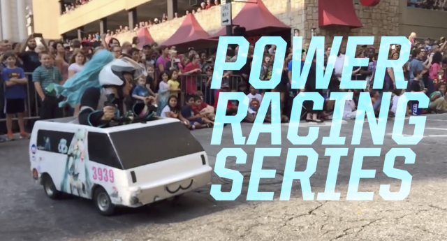 Power Racing Series in action